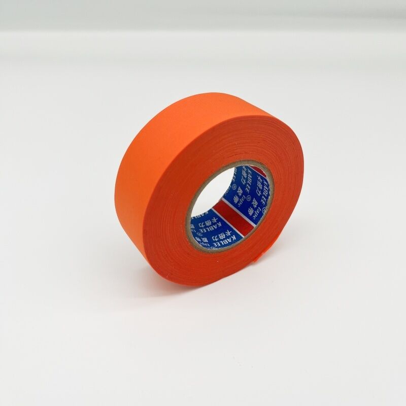 Automotive draadboom stoffen tape zelfklevend PET materiaal oranje kleur