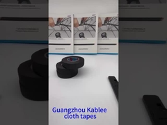 Geluidsreductie Automotive cloth tape T03 Zwart 19mm Breedte 25M Lengte